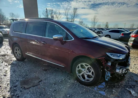 2022 Chrysler Pacifica Limited z USA, uszkodzony, nr VIN 2C4RC1GG3NR210421